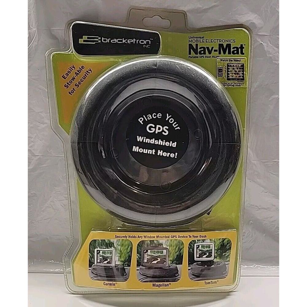 Bracketron Nav-Mat Portable GPS Universal Weighted Dashboard Mount Dash UFM100BL